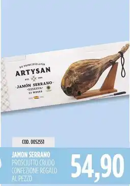 Carico Cash & Carry Jamon serrano prosciutto crudo confezione regalo offerta