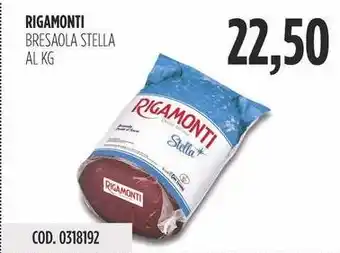 Carico Cash & Carry Rigamonti bresaola stella offerta