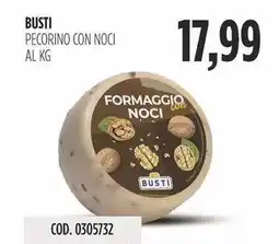 Carico Cash & Carry Busti pecorino con noci offerta