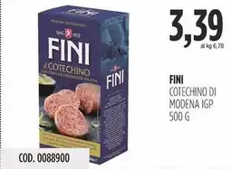 Carico Cash & Carry Fini cotechino di modena igp offerta