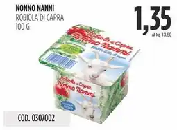 Carico Cash & Carry Nonno nanni robiola di capra offerta