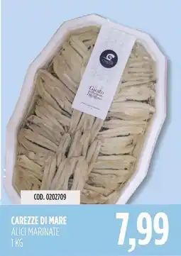 Carico Cash & Carry Carezze di mare alici marinate offerta