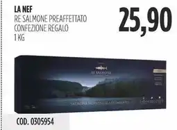 Carico Cash & Carry La nef re salmone preaffettato confezione regalo offerta