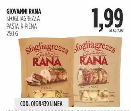 Carico Cash & Carry Giovanni rana sfogliagrezza pasta ripiena offerta