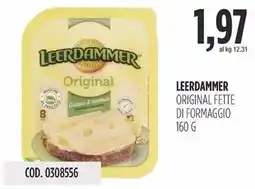 Carico Cash & Carry Leerdammer original fette di formaggio offerta