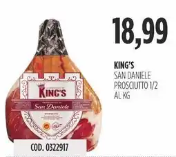 Carico Cash & Carry King's san daniele prosciutto 1/2 offerta