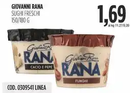 Carico Cash & Carry Giovanni rana sughi freschi offerta