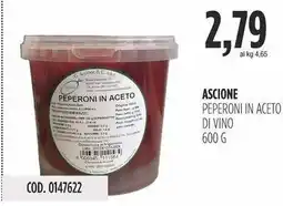 Carico Cash & Carry Ascione peperoni in aceto di vino offerta
