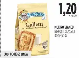 Carico Cash & Carry Mulino bianco biscotti classici offerta