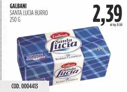 Carico Cash & Carry Galbani santa lucia burro offerta