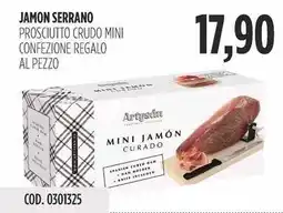 Carico Cash & Carry Jamon serrano prosciutto crudo mini confezione regalo offerta