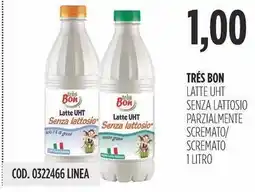 Carico Cash & Carry Trés bon latte uht senza lattosio parzialmente scremato/ scremato offerta