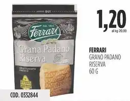 Carico Cash & Carry Ferrari grano padano riserva offerta