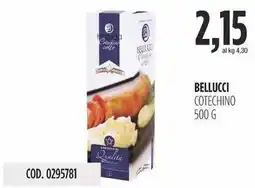 Carico Cash & Carry Bellucci cotechino offerta