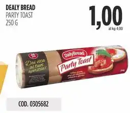 Carico Cash & Carry Dealy bread party toast offerta
