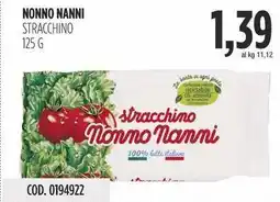 Carico Cash & Carry Nonno nanni stracchino offerta