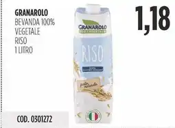Carico Cash & Carry Granarolo bevanda 100% vegetale riso offerta