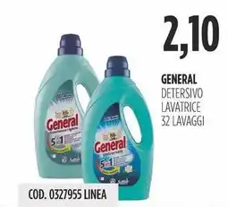 Carico Cash & Carry General detersivo lavatrice offerta