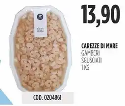 Carico Cash & Carry Carezze di mare gamberi sgusciati offerta