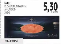 Carico Cash & Carry La nef re salmone norvegese affumicato offerta