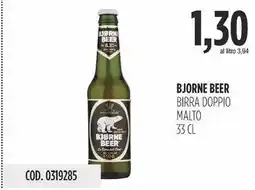 Carico Cash & Carry Bjorne beer birra doppio malto offerta