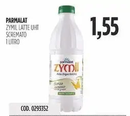 Carico Cash & Carry Parmalat zymil latte uht scremato offerta