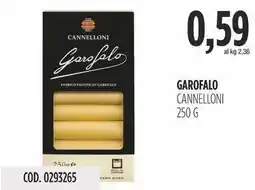 Carico Cash & Carry Garofalo cannelloni offerta