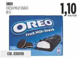 Carico Cash & Carry Oreo fresh milk snack offerta