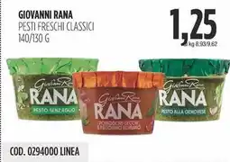 Carico Cash & Carry Giovanni rana pesti freschi classici offerta