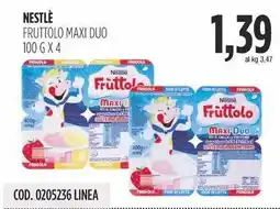 Carico Cash & Carry Nestle fruttolo maxi duo offerta