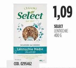 Carico Cash & Carry Select lenticchie offerta
