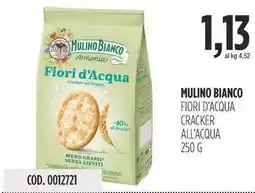 Carico Cash & Carry Mulino bianco fiori d'acqua cracker all'acqua offerta