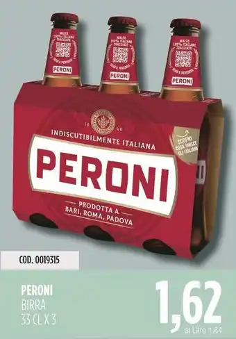 Carico Cash & Carry Peroni birra offerta