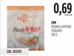 Carico Cash & Carry Crm piadina armonie fraganti offerta