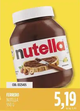Carico Cash & Carry Ferrero nutella offerta