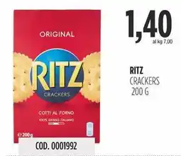 Carico Cash & Carry Ritz crackers offerta