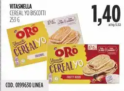Carico Cash & Carry Vitasnella cereal yo biscotti offerta
