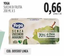 Carico Cash & Carry Yoga succhi di frutta offerta