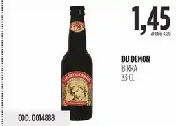 Carico Cash & Carry Du demon birra offerta