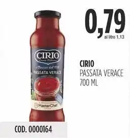 Carico Cash & Carry Cirio passata verace offerta
