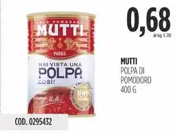 Carico Cash & Carry Mutti polpa di pomodoro offerta