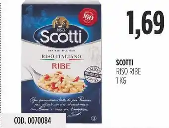 Carico Cash & Carry Scotti riso ribe offerta
