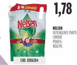 Carico Cash & Carry Nelsen detergente piatti limone pouch offerta
