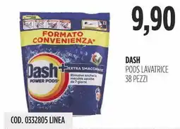 Carico Cash & Carry Dash pods lavatrice offerta