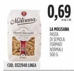 Carico Cash & Carry La molisana pasta di semola formati normali offerta