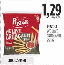 Carico Cash & Carry Pizzoli we love croccanti offerta