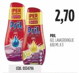 Carico Cash & Carry Pril gel lavastoviglie offerta