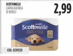 Carico Cash & Carry Scottonelle carta igienica 12 rotoli offerta