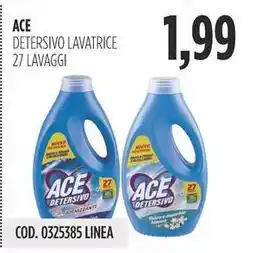 Carico Cash & Carry Ace detersivo lavatrice offerta