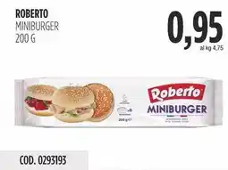 Carico Cash & Carry Roberto miniburger offerta